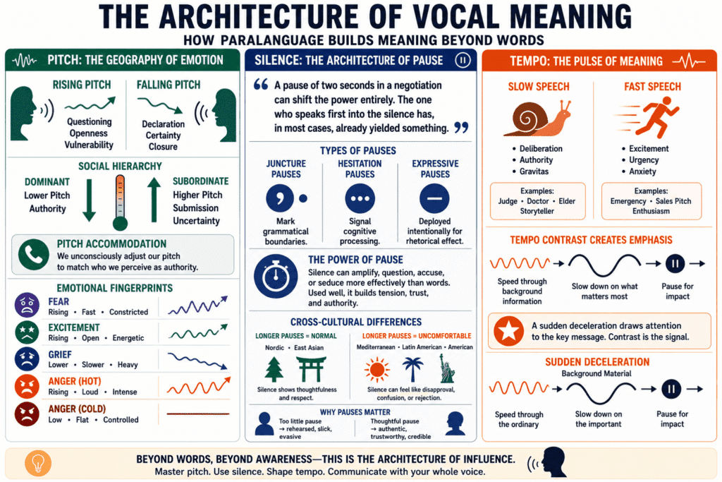 The Architecture of Vocal Meaning